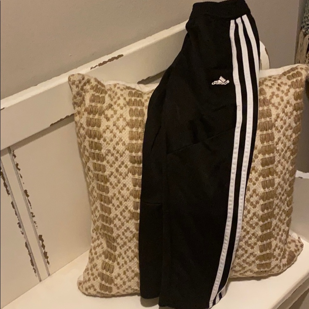 Adidas pants.
